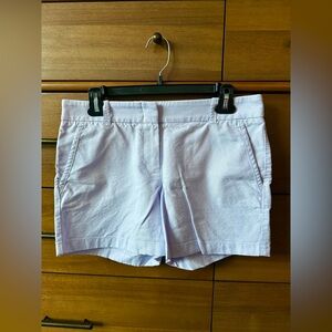 J. Crew women’s lavender shorts